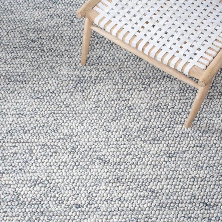 SAFAVIEH Natura Feride Geometric Area Rug, Light Grey/Ivory, 6' x 8'
