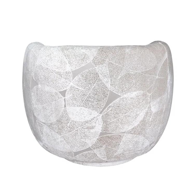 Napoli Upholstered Swivel Barrel Chair