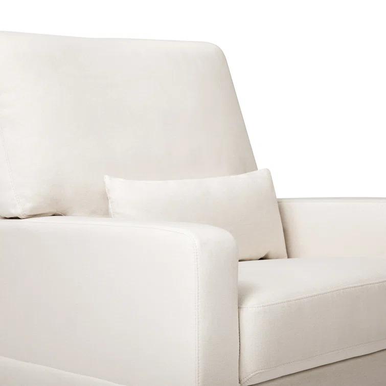 Crawford Upholstered Swivel Glider