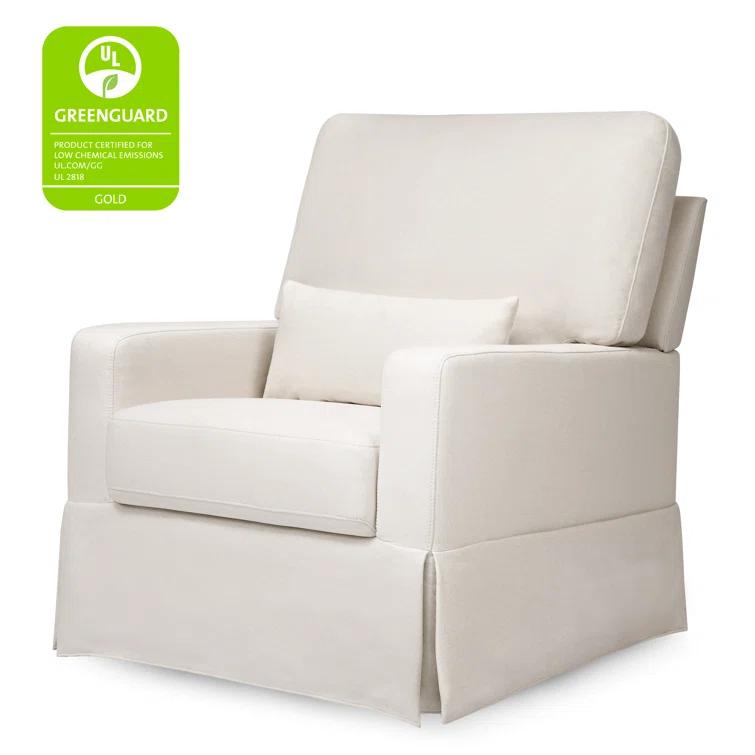 Crawford Upholstered Swivel Glider