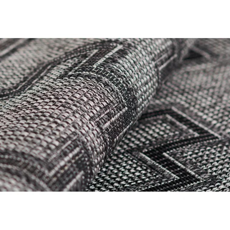 Ava Moroccan Charcoal Indoor / Outdoor Area Rug