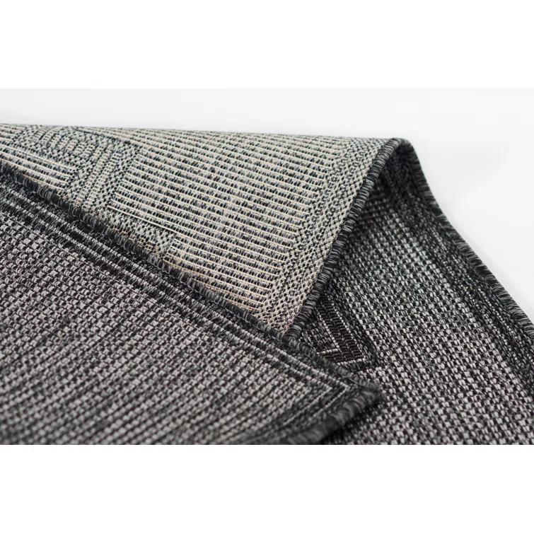 Ava Moroccan Charcoal Indoor / Outdoor Area Rug