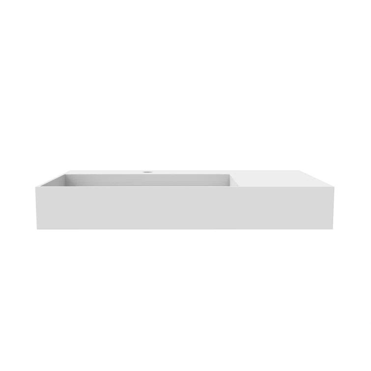 Juniper 30" Wall Mounted Bathroom Sink With Left Basin
