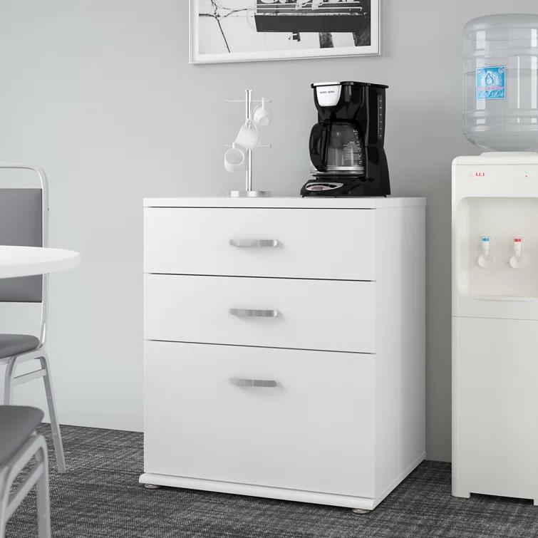 Universal Storage 28.35'' Wide 3 - Drawer Storage Cabinet