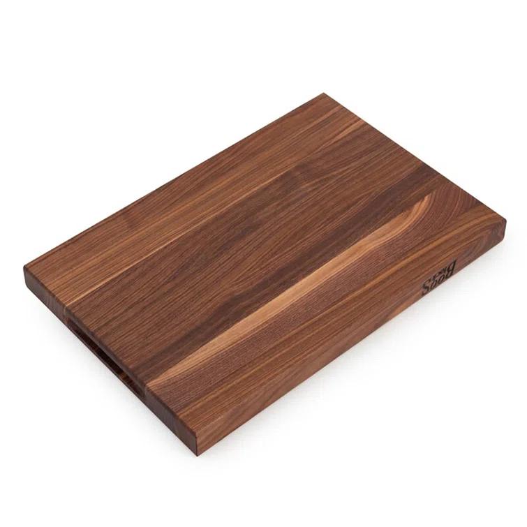 John Boos John Boos Reversible 18" Barbecue Carving Cutting Board w/ Juice Groove, Walnut