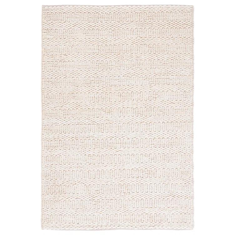 Natural Fiber NF829 Hand Woven Area Rug - Natural/Ivory - 3'x5' - Safavieh.