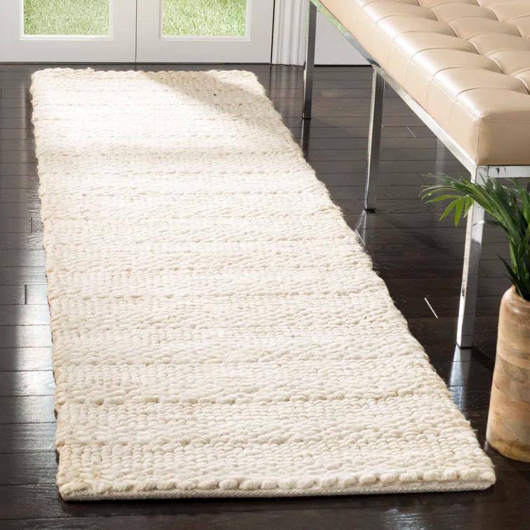 Natural Fiber NF212 Hand Woven Indoor Area Rug - Bleach - 5'x5' - Safavieh