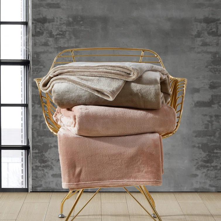 Kenneth Cole Reaction Ultra Soft Fleece Blanket