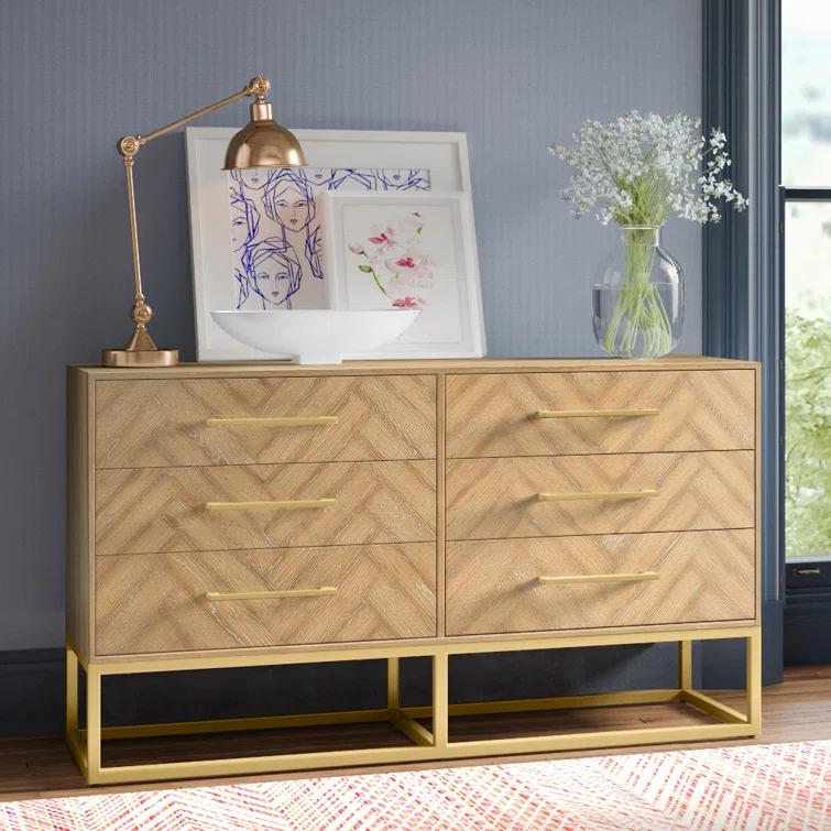 Sheldon 6 - Drawer Double Dresser