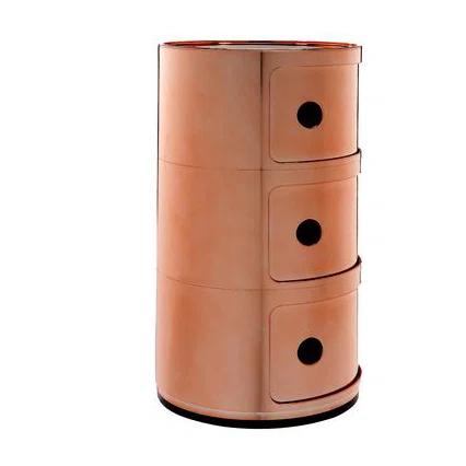 Componibili Storage Unit with 3 Elements by Anna Castelli Ferrieri