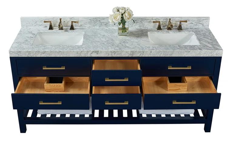 Elizabeth 72'' W Double Vanity