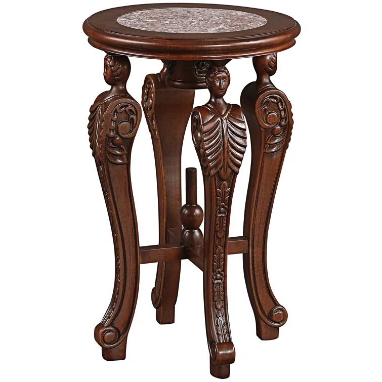 Caryatid End Table