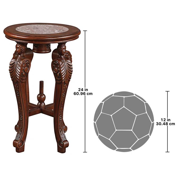 Caryatid End Table