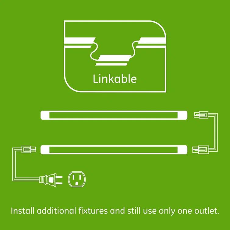 GE 38847-T1 Enbrighten 36-inch Plug-In Linkable LED Under Cabinet Light Fixture