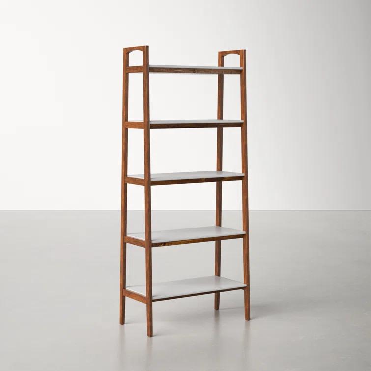 Parker 5-Shelf Ladder Bookcase