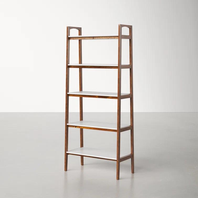 Parker 5-Shelf Ladder Bookcase