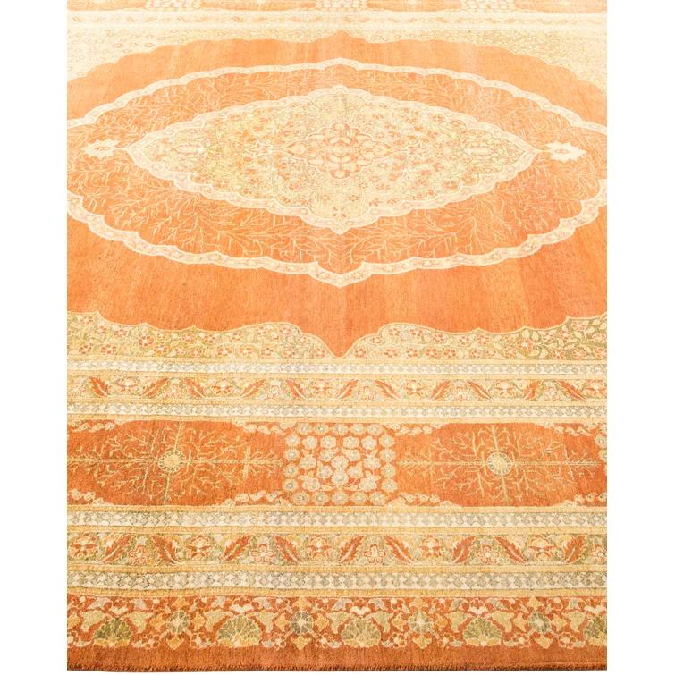 Solo Rugs Classic One-of-a-Kind Traditional Hand-Knotted Brown Area Rug 8'3" x 10'2" & Reviews | Perigold