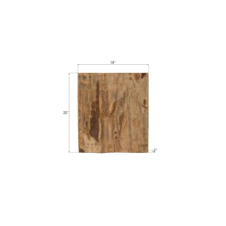 Cast Naturals Petrified Wood Wall Décor