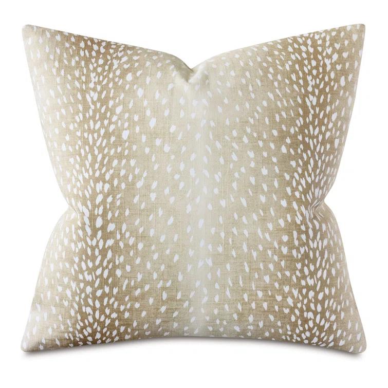 Linen Reversible Throw Pillow