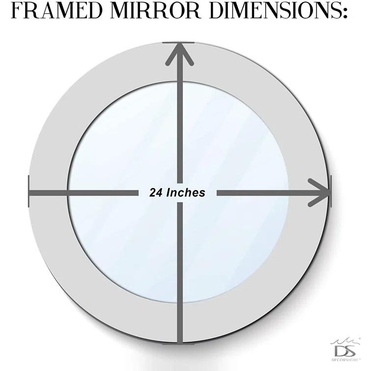 World Menagerie Cobberas Round Wall Mirror