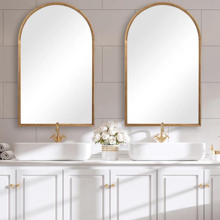 Tracie Metal Flat Wall Mirror