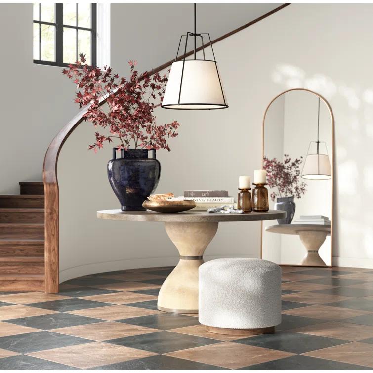 Aldora Stool - Natural Boucle