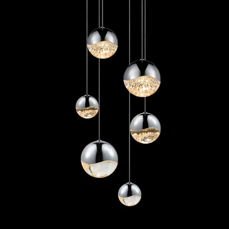 Grapes 6 - Light LED Cluster Pendant