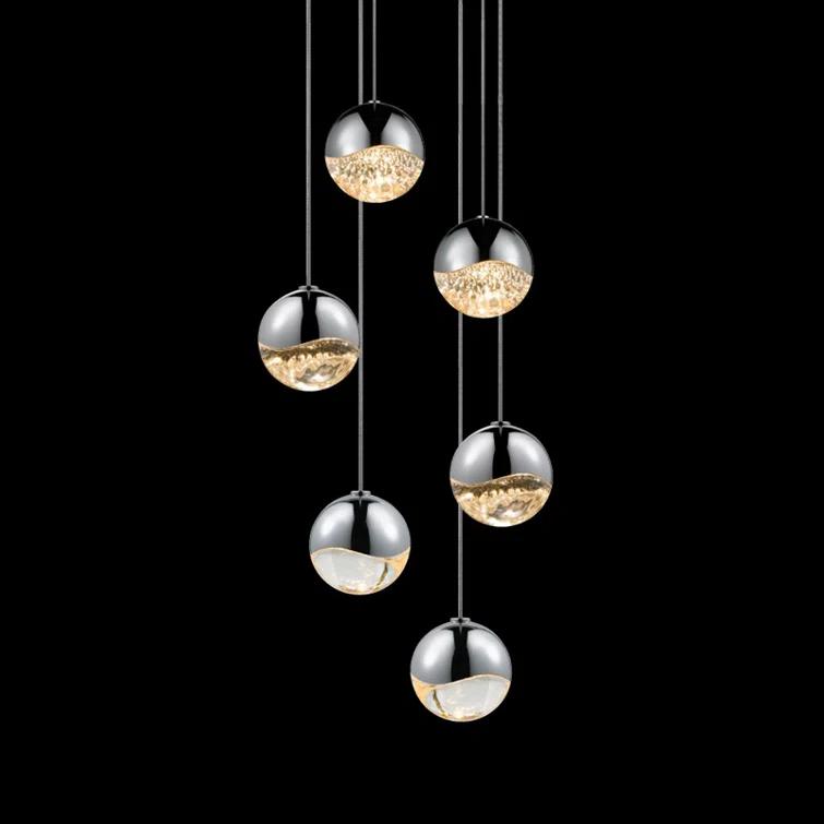 Grapes 6 - Light LED Cluster Pendant