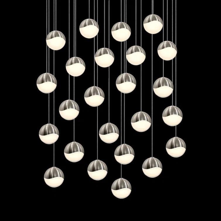 Grapes 24 - Light LED Cluster Pendant