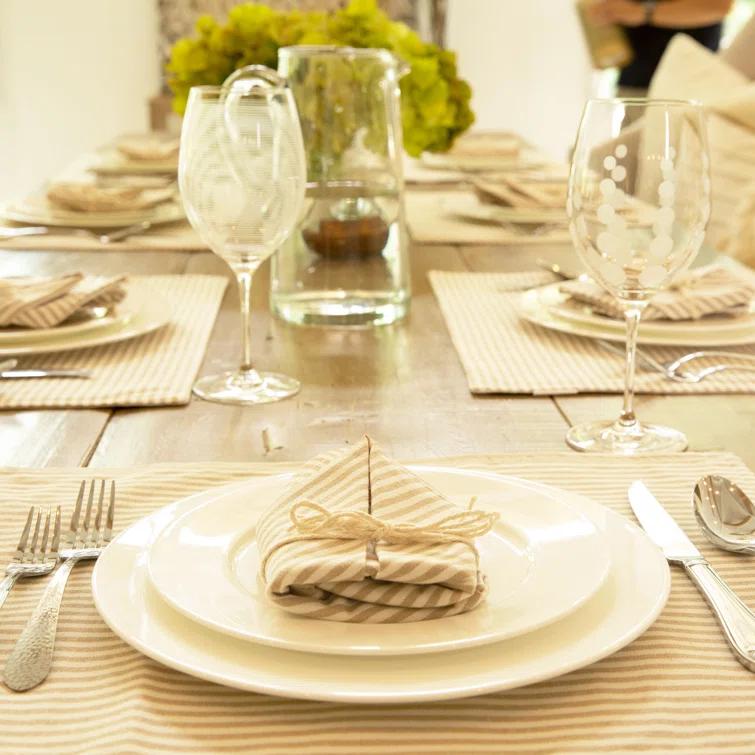 Striped Rectangle Placemat (Set of 4)