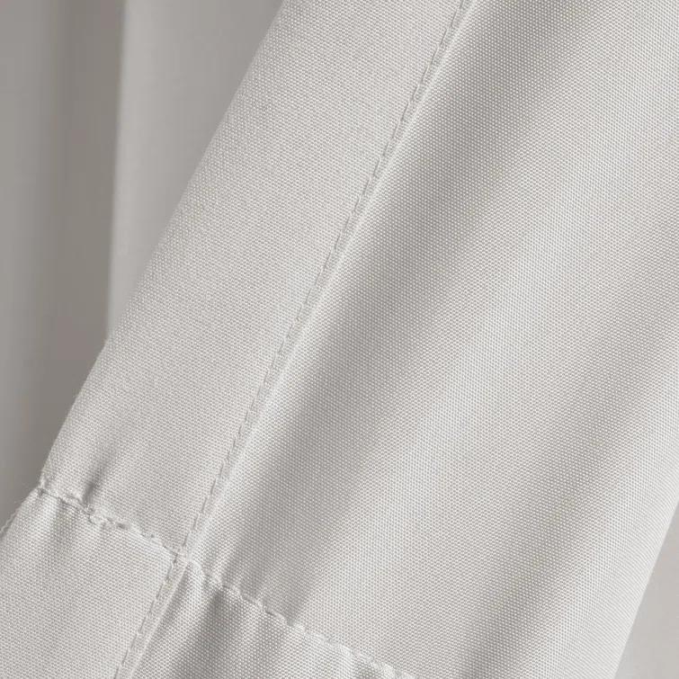 Lush Decor Polyester Semi Sheer Curtain Pair (Set of 2)