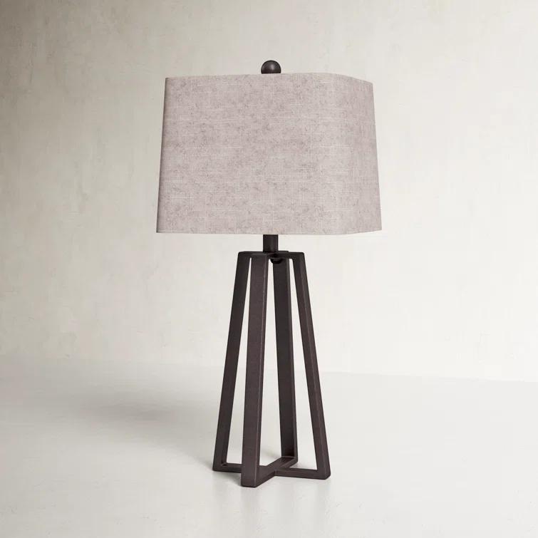 Dunaway Metal Tripod Lamp