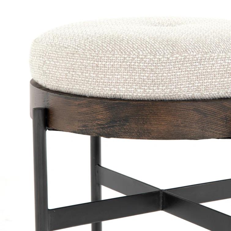 Emile Round Ottoman - Small