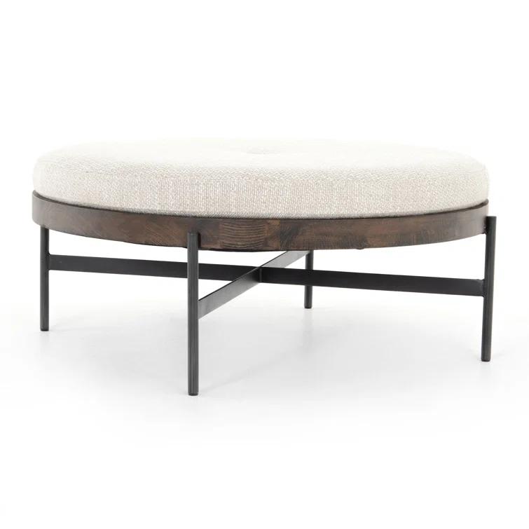 Emile Round Ottoman - Large
