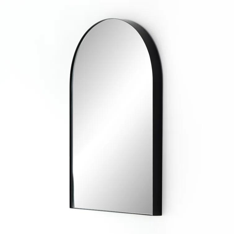 Georgina Rectangular Gold Iron 21"x32" Wall Mirror