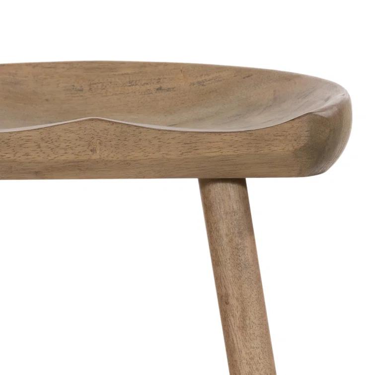Casimer Solid Wood Stool