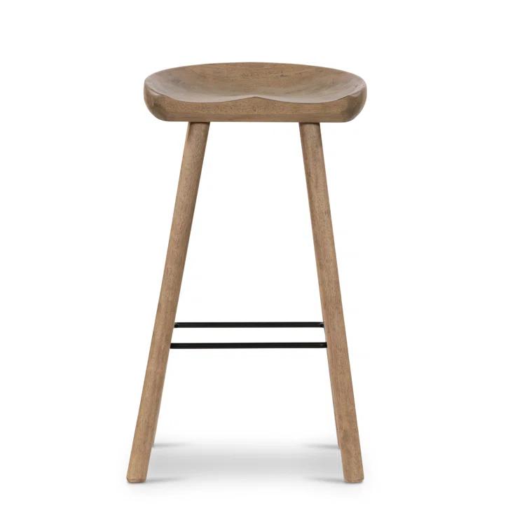 Casimer Solid Wood Stool
