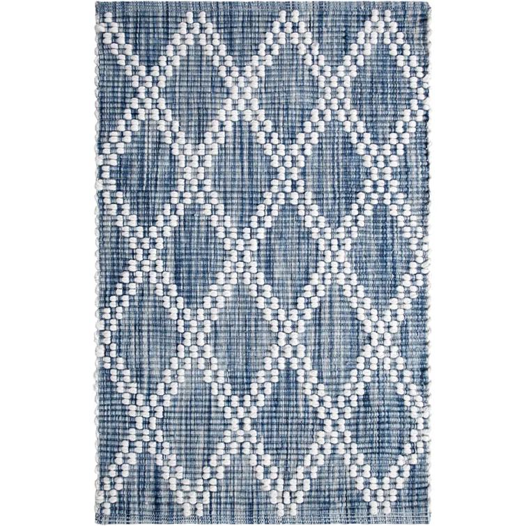 Harlequin Hand-Woven Indigo Area Rug