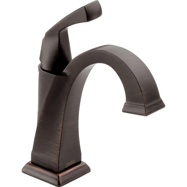 Dryden Single Hole Bathroom Faucet with Drain Assembly, Single Handle Bathroom Sink Faucet