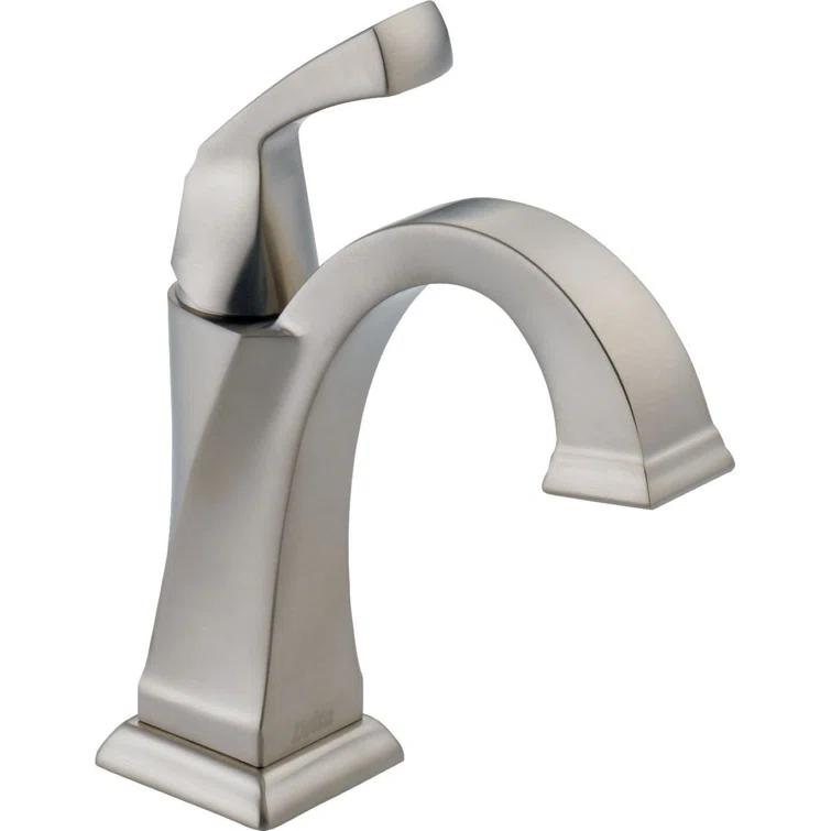 Dryden Single Hole Bathroom Faucet with Drain Assembly, Single Handle Bathroom Sink Faucet