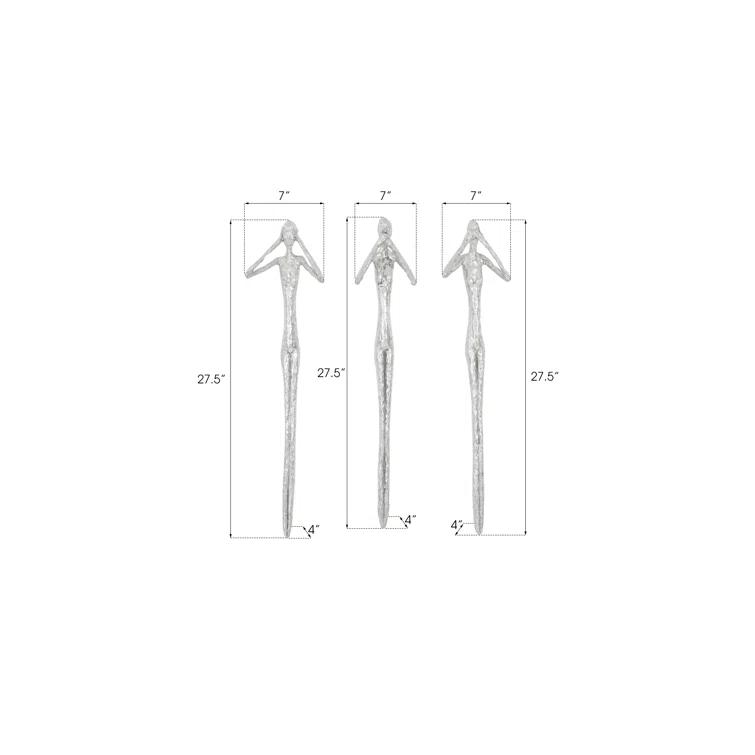 Phillips Collection See, Speak, Hear No Evil Wall Art 3 Piece