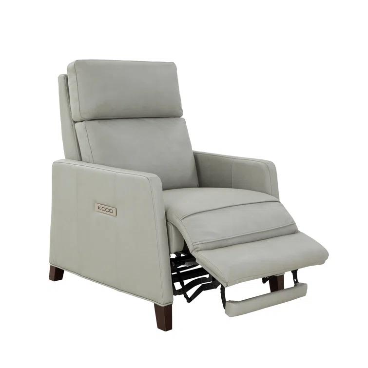 Morlan Leather Power Recliner
