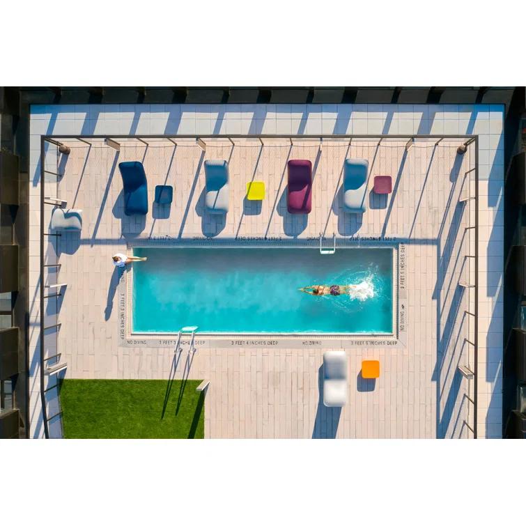 Pillow Outdoor Chaise Lounge