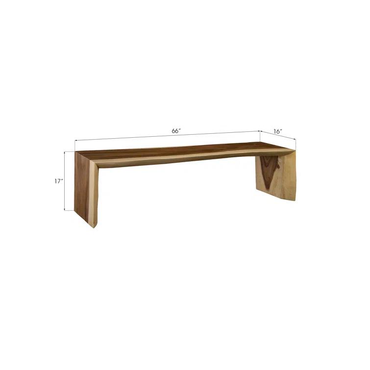 Phillips Collection Waterfall Wood Bench