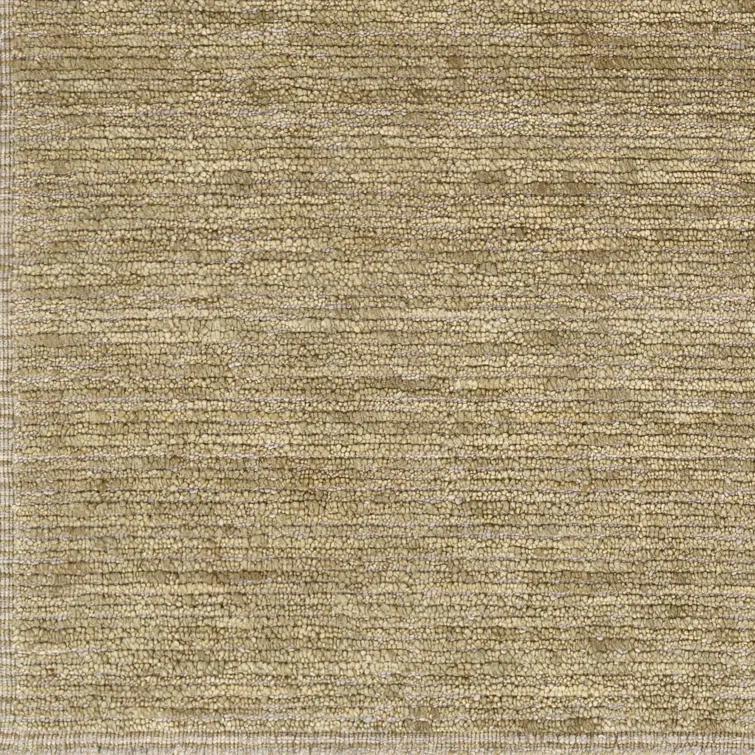 Viera Hand-Knotted Wool Striped Gray 5' x 7' Area Rug
