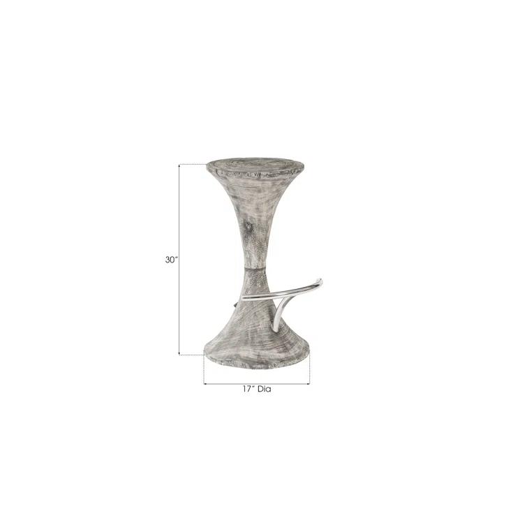 Marley Solid Wood 30'' Bar Stool