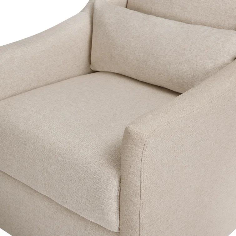 Toco Swivel Glider with Ottoman Set
