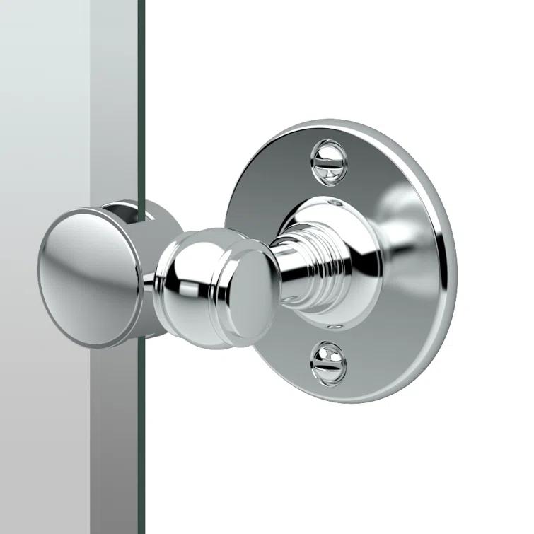 Café 24" Frameless Rectangle Bathroom Vanity Mirror | Pivoting and Beveled Wall Mount Mirror