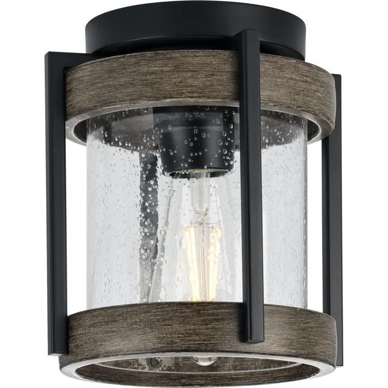 1 - Bulb Outdoor Flush Mount