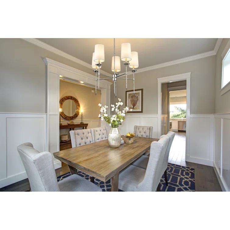 Hayse 5 - Light Dimmable Classic / Traditional Chandelier